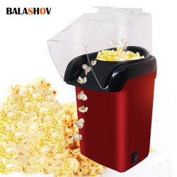 BALASHOV Mini macchina per popcorn elettrica: delizie cinematografiche facili e veloci